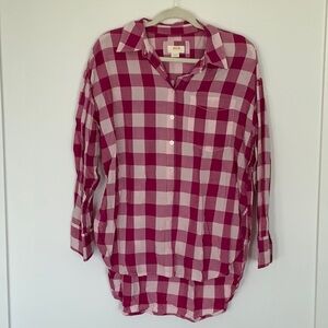 Long sleeve tunic shirt